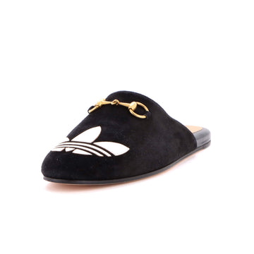 Gucci x adidas Women's Trefoil Slippers Leather