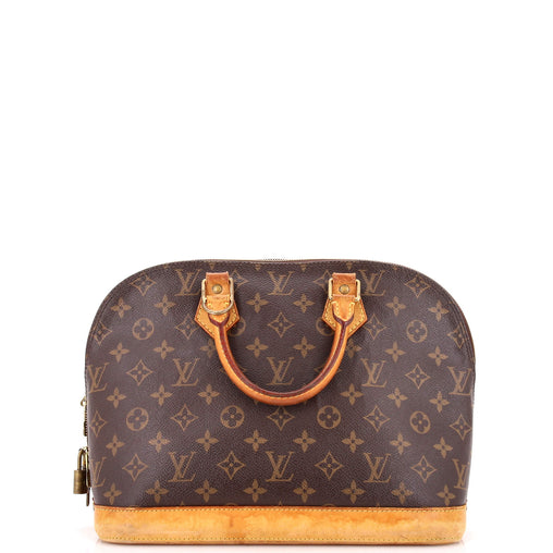Louis Vuitton Alma Handbag Monogram Canvas PM 433636