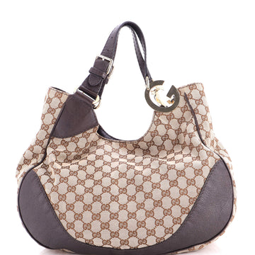 Gucci Charlotte Tote GG Canvas with Leather Large