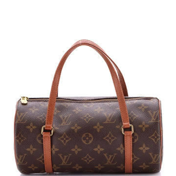 Louis Vuitton Papillon Handbag Monogram Canvas 26