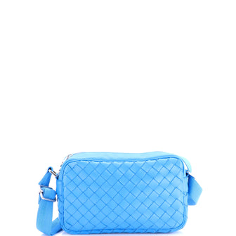 Bottega Veneta Zip Camera Bag Intrecciato Nappa Small