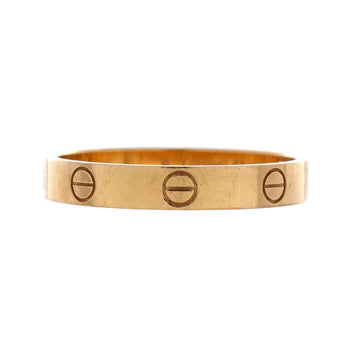 Cartier Love Wedding Band Ring 18K Yellow Gold