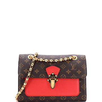 Louis Vuitton Victoire Handbag Monogram Canvas and Leather