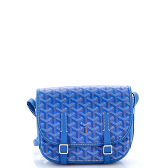 Goyard Belvedere Messenger Bag Coated Canvas with Leather PM