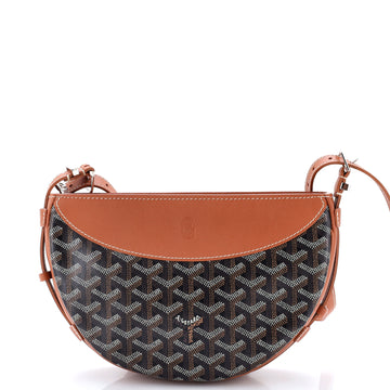 Goyard Hirondelle Shoulder Bag Coated Canvas and Leather