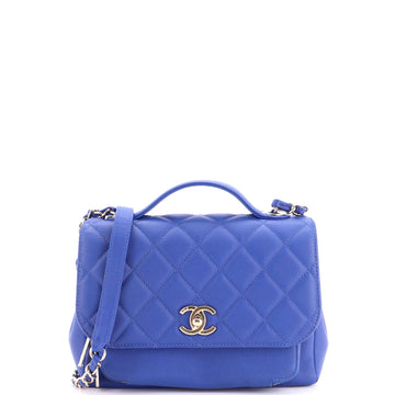 Chanel Business Affinity Flap Bag Quilted Caviar Small