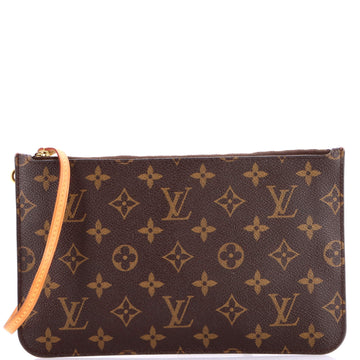 Louis Vuitton Neverfull Pochette Monogram Canvas Large