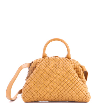 Bottega Veneta Padded Handle Tote Intrecciato Nappa Small