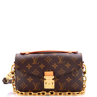 Louis Vuitton Pochette Metis Monogram Canvas East West