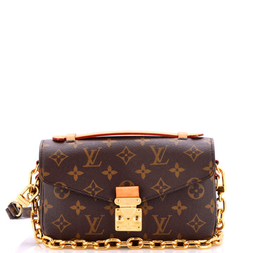 Louis Vuitton Pochette Metis Monogram Canvas East West