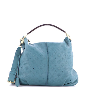 Louis Vuitton Selene Handbag Mahina Leather MM