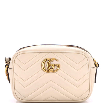 Gucci GG Marmont Shoulder Bag Matelasse Leather Mini