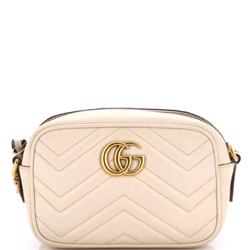 Gucci GG Marmont Shoulder Bag Matelasse Leather Mini