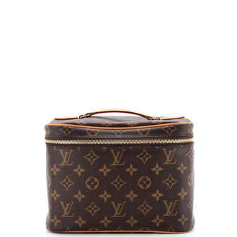Louis Vuitton Nice Vanity Case Macassar Monogram Canvas BB