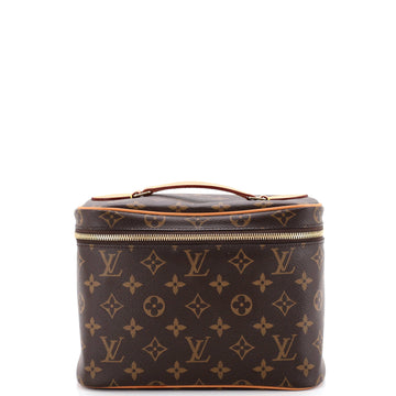 Louis Vuitton Nice Vanity Case Macassar Monogram Canvas BB