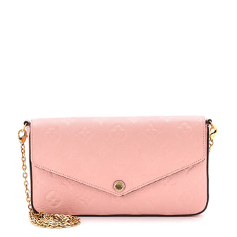 Louis Vuitton Felicie Pochette Monogram Empreinte Leather