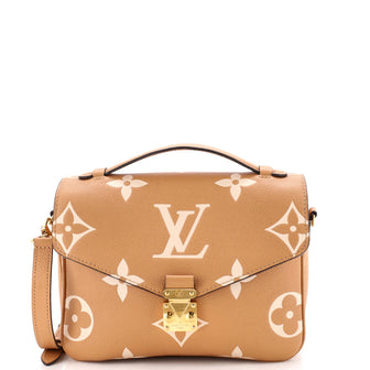 Louis Vuitton Pochette Metis Bicolor Monogram Empreinte Giant