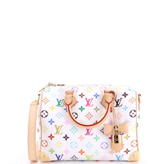 Louis Vuitton x Takashi Murakami Speedy Soft Bandouliere Bag Monogram Multicolor 25