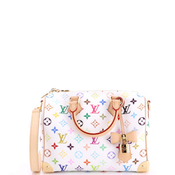 Louis Vuitton x Takashi Murakami Speedy Soft Bandouliere Bag Monogram Multicolor 25