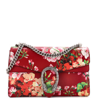 Gucci Dionysus Bag Blooms Print Leather Small