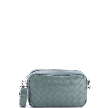 Bottega Veneta Zip Camera Bag Intrecciato Nappa Small