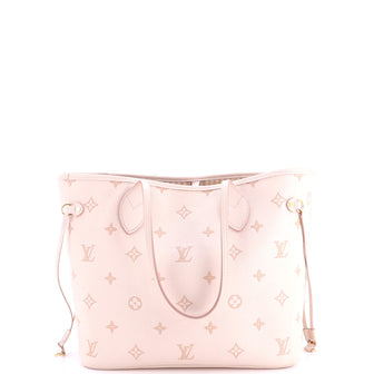 Louis Vuitton Neverfull NM Tote Bicolor Monogram Empreinte Giant MM