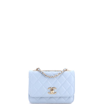 Chanel Trendy CC Wallet on Chain Quilted Lambskin Mini