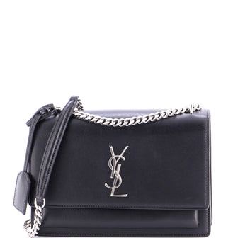 Saint Laurent Sunset Crossbody Bag Leather Medium