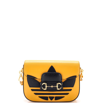 Gucci x Adidas Horsebit 1955 Shoulder Bag Leather Mini
