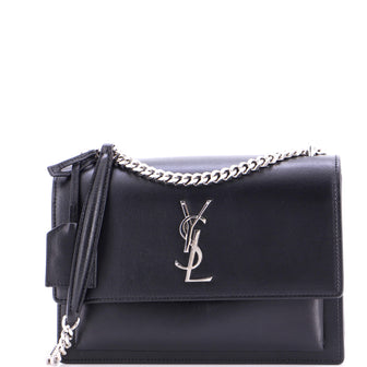 Saint Laurent Sunset Crossbody Bag Leather Medium