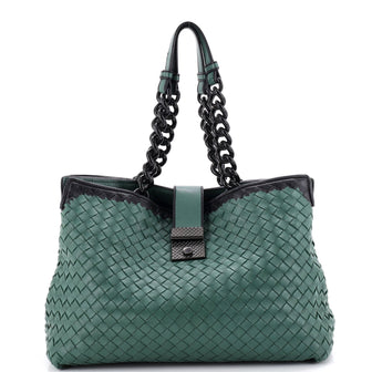 Bottega Veneta Roma Bag Intrecciato Nappa Medium