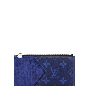 Louis Vuitton Coin Card Holder Monogram Taigarama