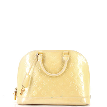 Louis Vuitton Alma Handbag Monogram Vernis PM