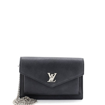 Louis Vuitton Mylockme Chain Pochette Leather