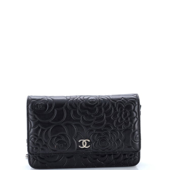 Chanel Wallet on Chain Camellia Lambskin