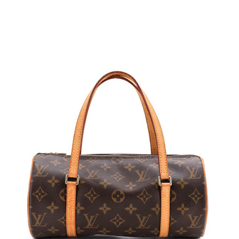 Louis Vuitton Papillon Handbag Monogram Canvas 26