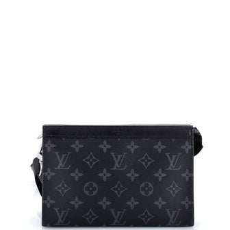 Louis Vuitton Gaston Wearable Wallet Monogram Eclipse Canvas