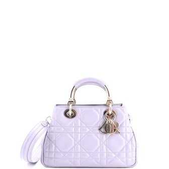 Christian Dior Lady 95.22 Bag Cannage Embossed Leather Small