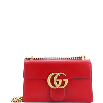 Gucci GG Marmont Chain Shoulder Bag Leather Medium