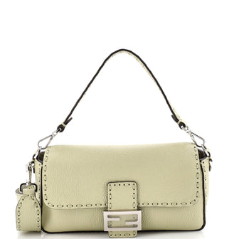 Fendi Selleria Baguette NM Bag Leather Medium
