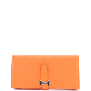 Hermes Bearn Wallet Chevre Mysore Long