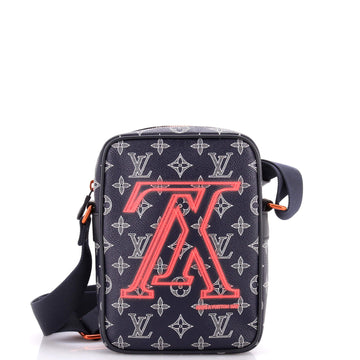 Louis Vuitton Danube Handbag Limited Edition Upside Down Monogram Ink PM