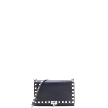 Valentino Garavani Rockstud Flap Shoulder Bag Leather Mini