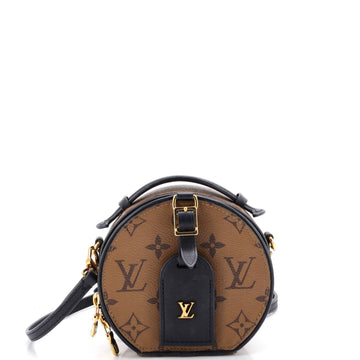 Louis Vuitton Mini Boite Chapeau Bag Reverse Monogram Canvas
