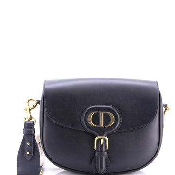 Christian Dior Bobby Flap Bag Leather Large