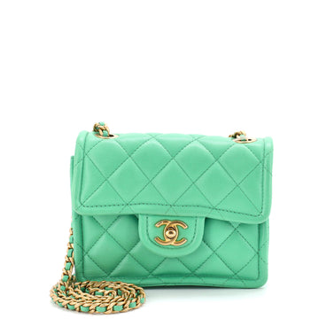 Chanel Sweet Classic Flap Bag Quilted Caviar Mini