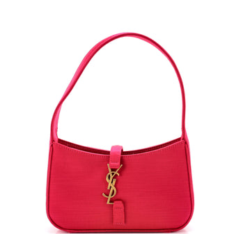 Saint Laurent Le 5 a 7 Hobo Satin Mini