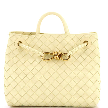 Bottega Veneta Andiamo Top Handle Bag Intrecciato Nappa Small