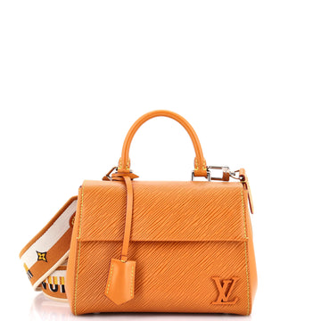 Louis Vuitton Cluny Top Handle Bag Epi Leather Mini