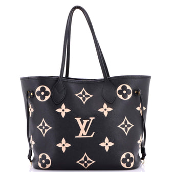Louis Vuitton Neverfull NM Tote Monogram Empreinte Giant MM